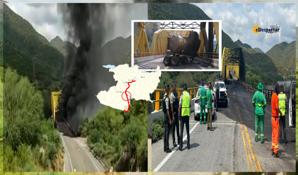 Imágenes del accidente en la Autopista siglo 21🎥 - El Despertar de ...