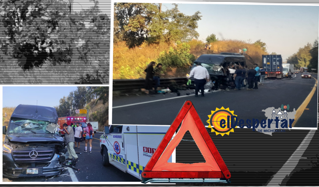 Choque de tráiler y camioneta en la autopista siglo 21 saldo: 7 ...