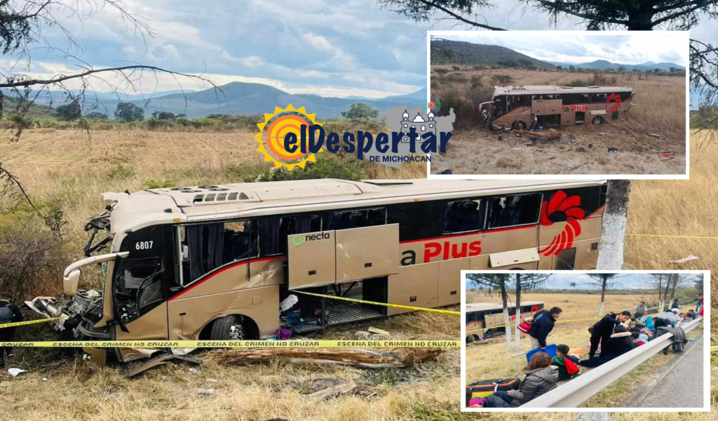 Accidente en la autopista México-Guadalajara, un muerto y 19 heridos ...